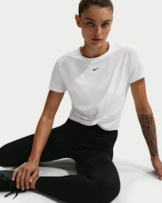 Nike One Classic Twist Women's Dri-FIT Short-Sleeve Top. Nike RO
